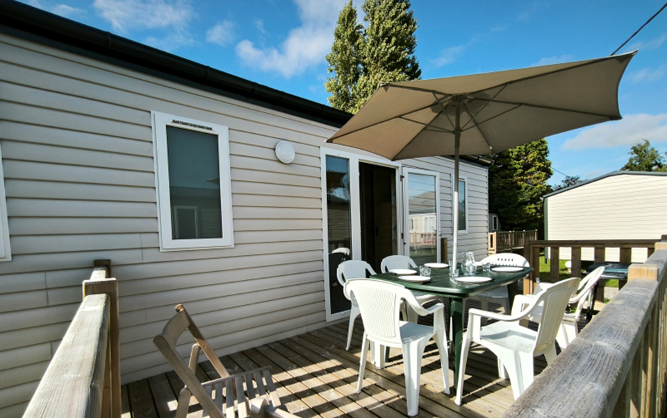 Location de mobil-home 3/4 personnes au camping à Verton dans les Hauts-de-France