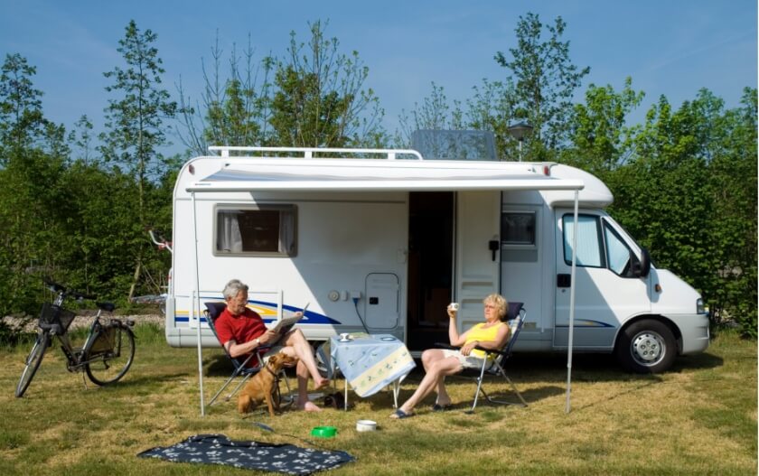 Daily rates, motorhome pitches in Hauts-de-France at Le Grand Marais campsite