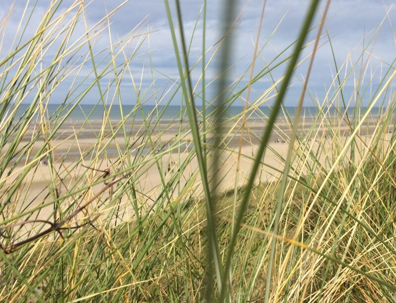 Geografische ligging van de camping aan de Côte d'Opale, le Grand Marais